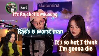 Miyoung Exposes Valkyrae after getting called out for being PSYCHOTIC.