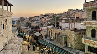 Adhan of Maghrib in Old City, Jerusalem