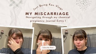 TRIGGER WARNING | Navigating through my chemical pregnancy, Vent session | My Early Miscarriage