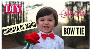 DIY|como hacer un corbatin o moño|how to  make a kid's bow tie|Reishelsyp