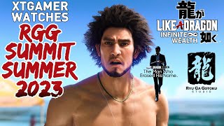 RGG Summit Summer 2023 | Like a Dragon: Infinite Wealth, LAD Gaiden: The Man Who Erased His Name