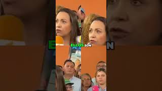 Apoyo masivo a María Corina Machado en Guanare, Portuguesa #venezuela #viral #mariacorinamachado