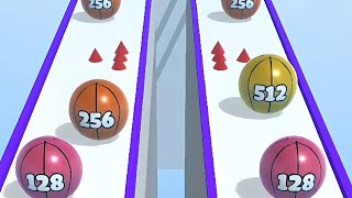 Ball Merge 2048 New Update Gameplay Level 418