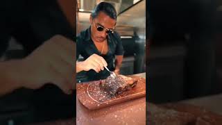 salt drizzling moments Saltbae Nusret #saltlife #nusret #shorts #meat