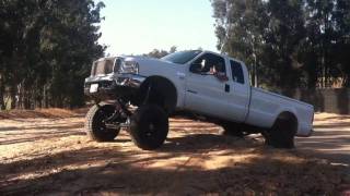 Lifted F250 4x4 test