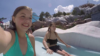 Disney's Blizzard Beach Fun Day Checking Out Lazy River and Water Slides