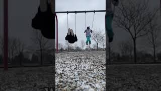 Couple Swings Together Until Woman Slips and Falls - 1471444