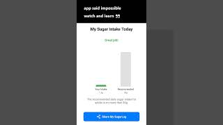 app said impossible #sugarlog