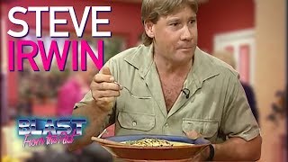 STEVE IRWIN Gets His Hands On The Pans! Blast From The past