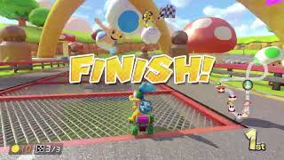 Mario Kart 8 Deluxe 200cc Golden Dash Cup – Super Mario Sunshine