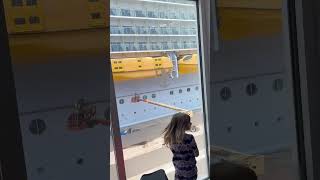 Getting on the ship