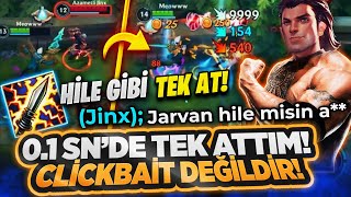 0.1 SANİYEDE TEK AT! CLİCKBAİT DEĞİLDİR! RİOT NERLEMEDEN DENE!  @shimawr