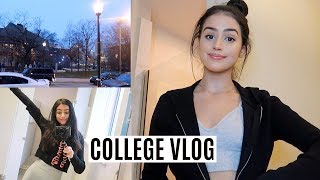 college day in my life vlog (being productive for once!!)