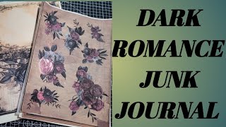 "DARK ROMANCE" Design Team Project/Journal Making /@tattytreasures / #1