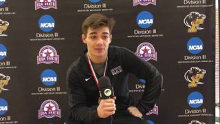 2017 NCAA Div. III Wrestling East Regional 184-lb champ Blaise Benderoth, NYU