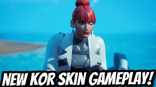 *NEW* KOR SKIN + LIL ROVER EMOTE GAMEPLAY! - Fortnite Battle Royale