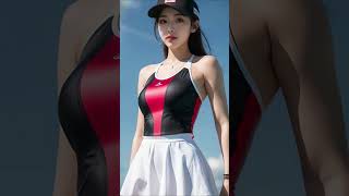 [4K] AI ART LOOKBOOK AMAZING COLLECTION ‐ Asian The Beautiful Vacation GenZ Sexy Girl #shorts