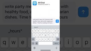 ChatGPT for iPhone #chatgpt