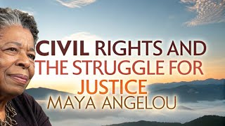 Maya Angelou's Legacy: A Journey Through Civil Rights & Resilience | Motivational Speech