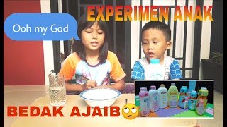 Mainan anak 5 tahun experimen bedak tabur