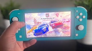 Asphalt 9: Legends Nintendo Switch Lite Handheld Gameplay