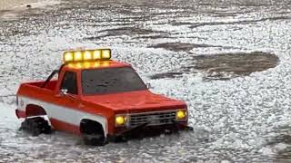 2024.03.07 - FCX24 Chevy K5 in San Fernando Valley Thunderstorm + Hail