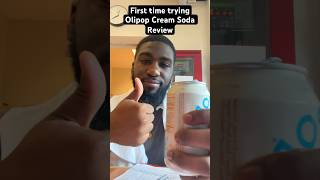 Olipop Cream Soda Review #reaction #tastetest