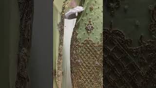 Stunning handmade embroidery unstitched suits