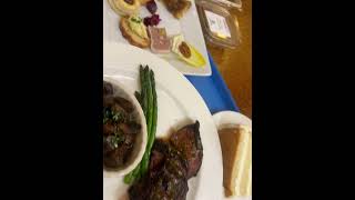 Day 16 Dinner French Steak  - The Culinary Institute of America New York Campus