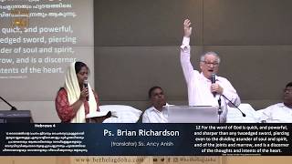 Ps. Brian Richardson | English - Malayalam Sermon | 07 February 2020