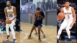 Joint Gym Practice of Kevin Durant & CJ McCollum This NBA Off Season