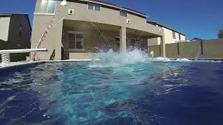 Diving from the Balcony into Surf Park