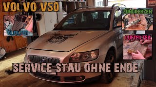 Service Stau des Grauen - Der Volvo V50 bekommt Liebe! 😍 #volvo #tutorial #car