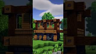 Aesthetic Timelapse of My Latest Minecraft House! #shorts