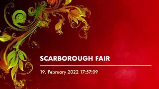 SCARBOROUGH FAIR Lyrics Chords Subtitles (R.G.'s Cover)