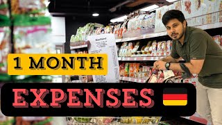 M🅾️NTHLY EXPENSES 📈🟨🫨IN GERMANY🇩🇪2024/25✅ ||