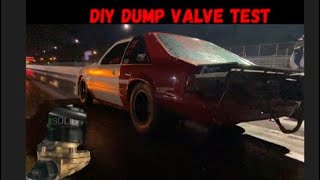 DIY dump valve test