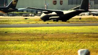 German Air Force Transall C-160D landing at Cologne-Bonn (CGN) HD