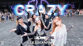 [KPOP IN PUBLIC|ONETAKE] LE SSERAFIM(르세라핌) - 'CRAZY' | Dance Cover By E'CLAT from Taiwan