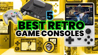 5 Best Retro Game Consoles with Built-In Games 2023