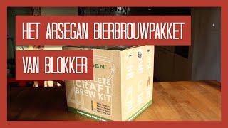 Bier brouwen met het Arsegan bierbrouw pakket van Blokker