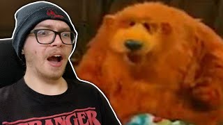 THIS BEAR'S GOT ISSUES! | YTP: Bear And The Big Blue House Arrest [REACTION]