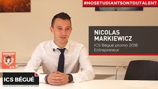 Rencontre avec Nicolas Markiewicz, étudiant entrepreneur