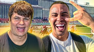 I flew 3000 miles to gamble with Brettski (Horse racing vlog)