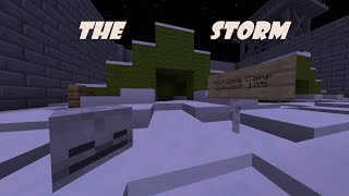 A powerfull storm or a snowy day? The Storm | Minecraft map