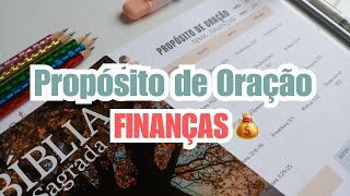 Orando sobre Dinheiro - Propósito de Oração de Julho