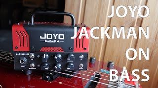 Joyo Jackman II Bantamp XL on Bass