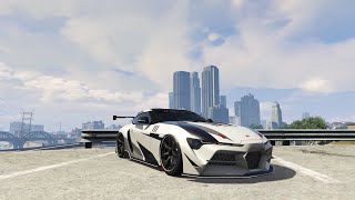 Cars of GTA V Expanded & Enhanced: Dinka Jester RR, Toyota Supra GR