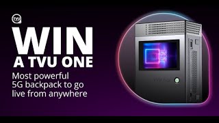 The power to go live in the palm of your hand can be yours! TVU is giving away one TVU One pack!