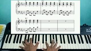 Arpegio para el ritmo de balada, recurso para la mano izquierda🎶🎹🎧